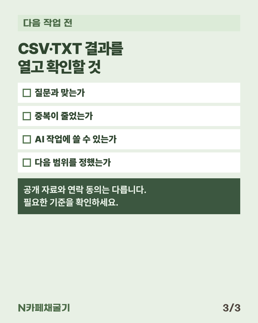 마케팅 자동화 프로그램 결과를 확인하는 체크리스트